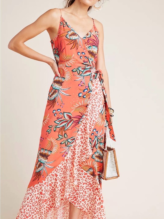 FARM Rio Dresses & Skirts - Farm Rio for Anthropologie Wrap Dress